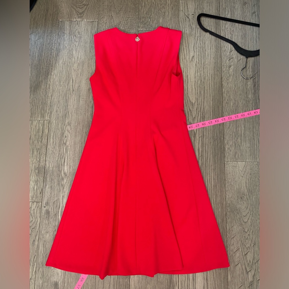 NWT Tommy Hilfiger sleeveless dress, size 4, 94% polyester, 6% spandex